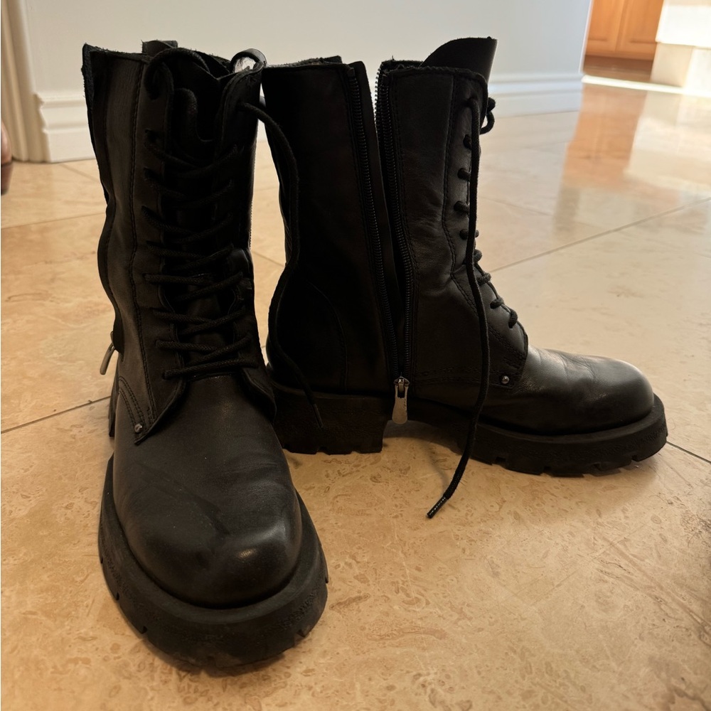 Steve Madden Combat Boots